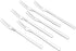 16-piece Stainless Steel 2-Tines Forks, Small Fruit Forks...