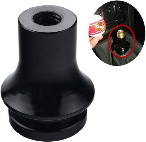 KIMISS Aluminum Shift Knob Boot Retainer, Car Gear Shift Knob Boot Retainer Nut Adapter M10x1.5 Thread Fit for Honda // Shift Boot knob Adapter...