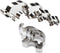 Elephant Cookie Cutter Set of 4 Counts Animal Biscuit Cutter Baby Shower Press Cookie Molds Stainless Steel Metal Fondant Cutter (Elephant Cookie ...
