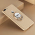 Cat Cell Phone Ring Holder Stand for Magnetic Car Mount,Rotating Phone Finger Ring Holder Grip Pop Kickstand for Smartphones(3 Pack Red Gold Black...