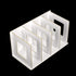 Fdit Wooden Desktop Bookshelf Rack Storage Shelf Bookcase for Home School Office Organizer(Warm White)...