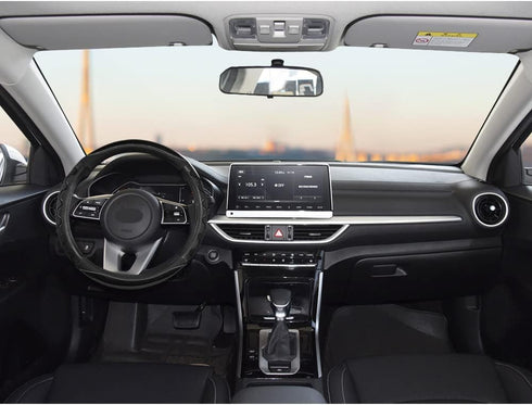 GIANT PANDA Steering Wheel Cover for Kia Soul, Car Steering Wheel Cover for Kia Optima and Telluride - Black...