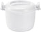 Angoily Small Microwave Rice Maker: Portable Microwave Rice Cooker Vegetable Steamer Set Microwavable Pasta Cooker, Kitchen Non- Stick Pot Bacon C...