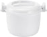 Angoily Small Microwave Rice Maker: Portable Microwave Rice Cooker Vegetable Steamer Set Microwavable Pasta Cooker, Kitchen Non- Stick Pot Bacon C...