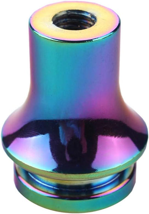DEWHEL Shift KNOB Boot Retainer/Adapter for Manual Gear Shifter Lever 12X1.25 (Neo Chrome)...