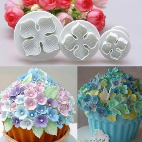 Fondant Cutters Molds Cake Decorating Tool,Icing Smoother,Cake Cookie Plunger Cutters Mold Sugarcraft Gumpaste craft Flower Leaf Butterfly Heart S...