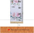 Baby Growth Chart Ruler Kids Roll-up Height Chart Wall Hanging Measurement Chart Wall Decor with Wood Frame for Kids Nursery Room Canvas Removable...