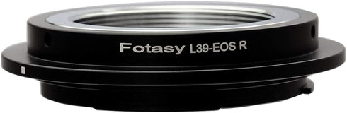 Fotasy Leica M39 Lens to Canon EOS RF Mount Adapter, Adjustable, M39 EOS R Adapter, 39mm LTM Lens Adapter, Compatible with Canon EOS R Mirrorless ...