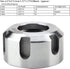 ER25 Clamping Nuts, Metal Collet Nut Chuck Holder Lathe Machine Tools Dynamic Balancing Nut Extras Swapping Precision Collets (M32×1.5-White) for ...