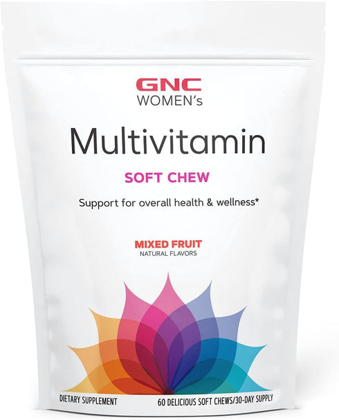 GNC Womens Multivitamin Soft Chew - Mixed Fruit...