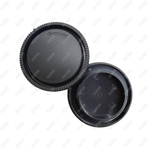Body Cap + Rear Lens Cap Cover for Sony Alpha E Mount A7R V A7R IV A7R III A7R II A7R/A7 IV A7 III A7 II A7/A7C II A7C/A7S III A7S II A7S / A9 III...
