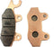 Front Right(Rear Left) Brake Pads for Hisun 400 450 500 550 700 750,Axis 500 700,Massimo msu 500,Cub Cadet Challenger,Coleman UT500 UT700 UT550...