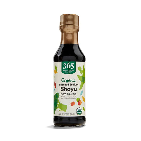 365 by Whole Foods Market, Organic Shoyu Soy Sauce Reduced Sodium, 10 Ounce...