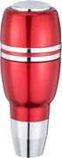 Arenbel 4" Automatic Push Button Gear Shift Knob Polished Aluminum Car Lever Stick Shifter Handle Fit Most Auto Transmission Vehicles, Red...