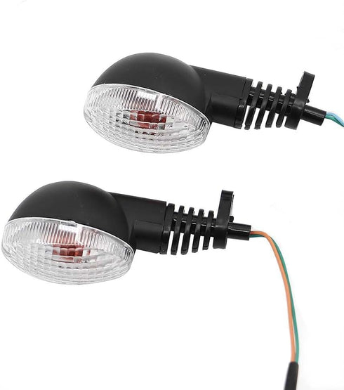motoparty Motorcycle Turn Signals For KAWASAKI EX250R NINJA 250R KLX250S KLX250SF VN650 Vulcan S Front/Rear Turn Signal Indicator Light Blinker La...