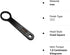 4882 Rear Wheel Axle Torque Wrench Hand Tools Similar to HD-47925...