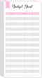 (Set of 60) Expense Tracker for A6 Budget Envelopes, Unpunched Budget Sheets Use with A6 Budget Binder Pockets, 3.1"x6.3"...