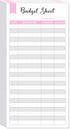 (Set of 60) Expense Tracker for A6 Budget Envelopes, Unpunched Budget Sheets Use with A6 Budget Binder Pockets, 3.1"x6.3"...