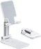 Cell Phone Stand, Angle Height Adjustable Cell Phone Holder with Silicon Pad for Desk Fully Forldable Mobile Phone Holder Compatible with All Mobi...