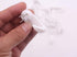 20PCS White Durable Assorted Concrete Hard Wall Photo Album Picture Hanging Kit Picture Frame Nail Hook Hanger Plastic Wall Hook Seamless Nail...