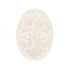 DEMDACO Rosary Classic White 3 x 2 Glossy Porcelain Decorative Trinket Box Set...