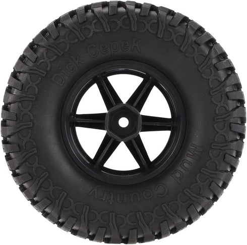 Goolsky 4Pcs AUSTAR AX-3020C 1.9 Inch 103mm 1/10 Scale Tires with Wheel Rim for 1/10 D90 SCX10 CC01 RC Rock Crawler...