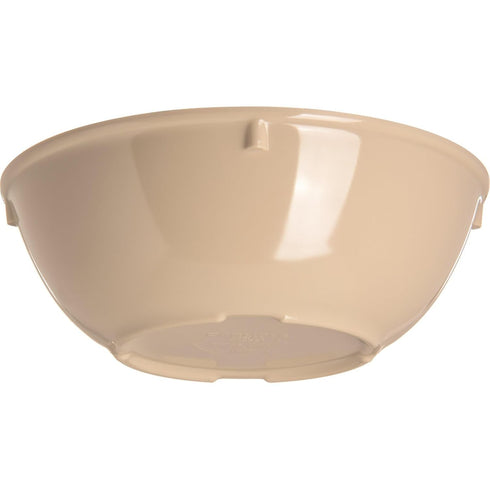 Carlisle FoodService Products Dallas Ware Plastic Snack Bowl, Melamine Bowl For Restaurants, Hospitals, 14 Ounces, Tan...