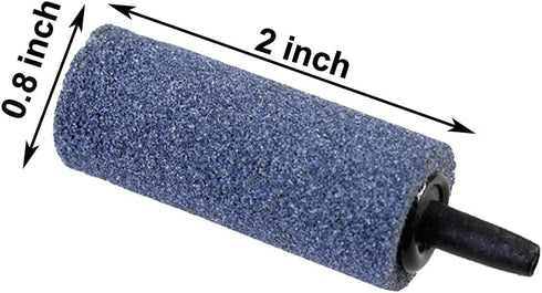 AQUANEAT Aquarium Air Stones 2 inch 12 Pack, Bubble Stone, Fish Tank Airstones, Aerator Stone Bubble Diffuser, Air Pump Accessories for Aquariums,...