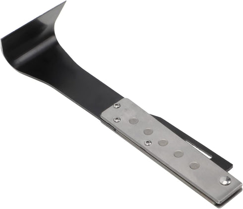 Bark Removal Tool Bark Stripper Wood Peeler Draw Shave Tool Stainless Steel Pry Bar Scraper Bark Removal Tool Garden Tree Bark Stripping Cutting T...
