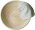 2pcs 7" Banneton Proofing Basket Round Bread Brotform with Liner Eco-Friendly Natural Rattan for Professional & Home Bakers...
