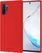 GOOSPERY Soft Feeling Jelly for Samsung Galaxy Note 10 Plus Case (2019) Silky Slim Bumper Cover (Red)...