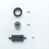 24 mm X 7 mm Tire,Wheel and Long Axles -50 Pieces Brick Building Chassis Pieces Education Wheels Set Toy...