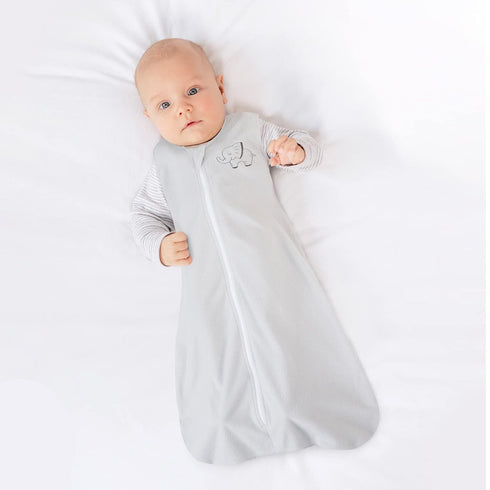 PHF Soft Micro-Fleece Baby Sleep Sack, 6-12 Months Warm Baby Wearable Blanket, 2-Way Zipper Sleeping Bags, 2 Pack Comfy Toddler Sleeping Sack for ...