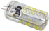 110V- 130V G4 LED Bulb Dimmable Cool White 6000K (Not Low Voltage 12V) 3W 20W 30W Halogen Equivalent Bi-Pin Base Lamp (Pack of 10)...