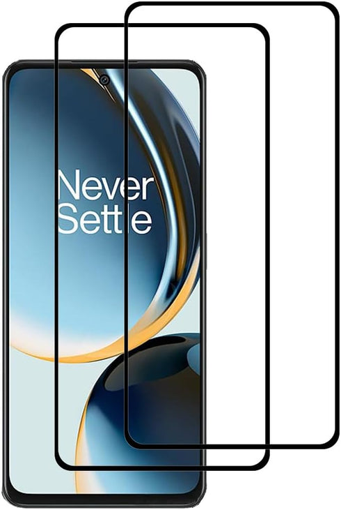 [2 Pack Bubble Free HD High Clear Tempered Glass Screen Protector for Oneplus Nord N30 5G CPH2515 CPH2513...