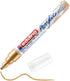 edding 5100 acrylic marker medium - gold - 1 waterproof acrylic paint marker - round nib 2-3mm - acrylic paint pen for drawing on canvas, art pape...