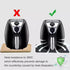 Heat Resistant Mat for Air Fryer, BetterJonny 2Pcs Kitchen Countertop Protector Mats, Non Slip Appliance Mat with Kitchen Appliance Sliders Functi...