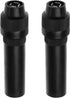 The Lord of the Tools 2Pcs DIN Female Screw on Aerial Adapter Replacement Female Inline Aerial Adapter Socket Car Antenna Radio Accessories Black...