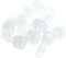 10pcs Male Luer Lock 3/16" Polycarbonate Hose Barb Adapter for Laboratory Biochemical Analytical Instruments...