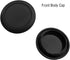 Camera Body Cap & Lens Rear Cap Cover for Canon EOS R50 R100 R10 R8 R7 R6 R5 R5C R3 R RP More Canon RF Mount and Lens Accessories,HUIPUXIANG [2 Se...