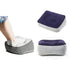 Inflatable Travel Foot Rest Pillows, Air Foot Rest Pillow Inflatable Footrest Cushion for Travel, Office and Home, Perfect Airplane Travel Accesso...