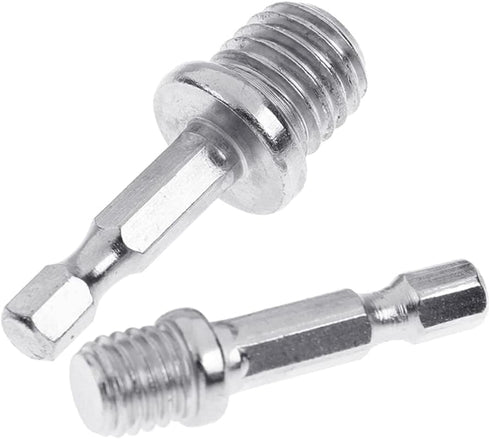 Electric Drill Accessories, 2Pcs Hex Socket Adapter Converter, M10+M14, Woodworking, Impact Power Drill Sockets Adapter Chuck Hex Shank Converter ...