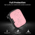 Earbud Case Holder, RISETECH Hard EVA Earphone Travel Case Headphone Small Zipper Pouch Compatible with Flash Drive, SD Cards, USB Charger Cable, ...