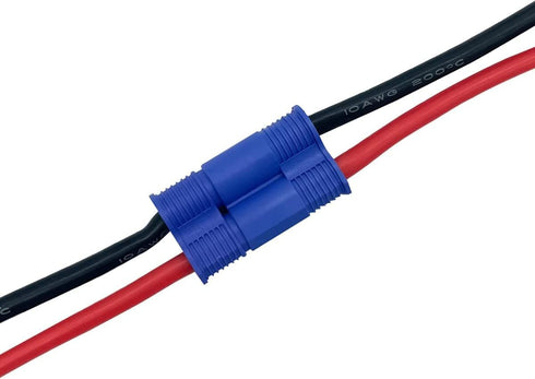 5 Pairs EC8 Banana Plug Connectors Female Male 8.0mm Gold Bullet Connector for RC ESC LIPO Battery Device Electric Motor...