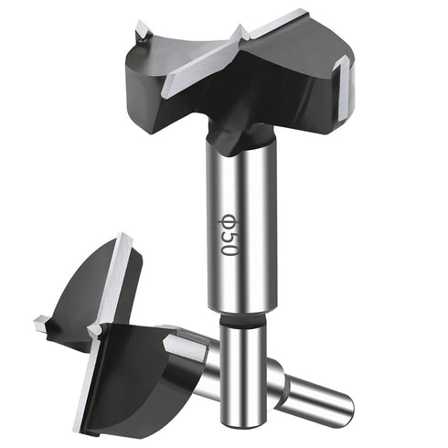 5/8 Inch Carbide Forstner Drill Bit, Carbide Tipped Forstner Bit for Hard Wood, Wood Drilling Hole Saw Set Woodworking Hinge Cutter Tool Kits for ...