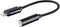 Monoprice MFi Certified Lightning to 3.5mm Jack Audio Adapter - Nylon Braided, Black...