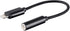 Monoprice MFi Certified Lightning to 3.5mm Jack Audio Adapter - Nylon Braided, Black...