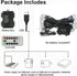 Christmas Lights 33ft 100 LED Outdoor String Lights 8 Modes with Timer Memory Function, USB & Battery-powered IP65 Waterproof Light for Christmas ...
