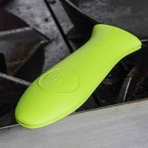 Lodge Silicone Hot Handle Holder - Dishwasher Safe Hot Handle Holder Designed for Lodge Cast Iron Skillets 9 Inches+ w/ Keyhole Handle - Reusable ...