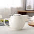 Small Ceramic Teapot With Stainless Steel Infuser For Loose Tea And Blooming Tea, Heat Resistant Ceramic Tea Pot And Tea Kettle, Perfect Tea Maker...